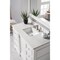 James Martin Vanities De Soto 48in Single Vanity, Bright White w/ 3 CM Eternal Jasmine Pearl Quartz Top 825-V48-BW-3EJP - alternate 6